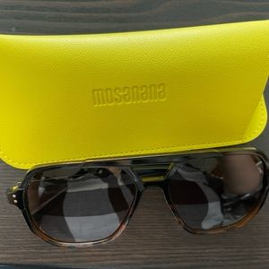mosanana Oversized Aviator Sunglasses for Women and Me